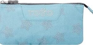 Estuche Escolar con Tres Compartimentos