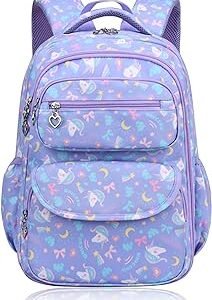 Mochila Niña Niño 7-12 Años para Mochila Escolar Mochilas Escolares Adolescentes Mochila Infantil Impermeable Multicompartimento Cómodo y Transpirable Mochilas Primaria